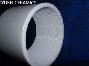 China White Zirconia Ceramic Ring , High Strength Zro2 Technical Ceramic Parts wholesale
