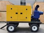 ISO Diesel Water Pump Set Diesel Motor Pump For Floodwater Prevention