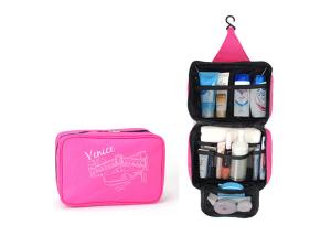 China Custom Print Hanging Toiletry Bag Travel Toiletry Bag , Hanging Travel Organizer Bag wholesale
