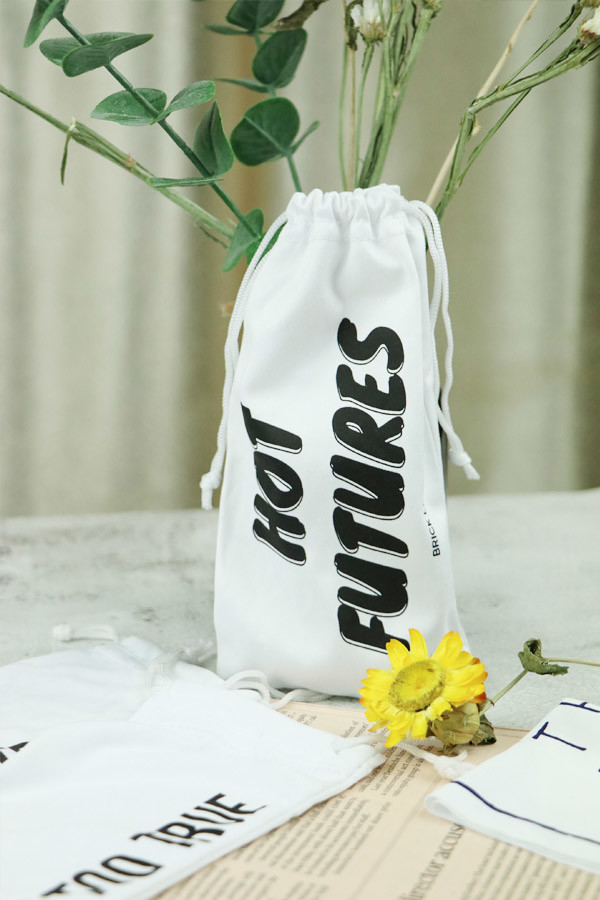 Anti Shock Printed Logo Microfiber Glasses Bag Good Texture Multifunctional