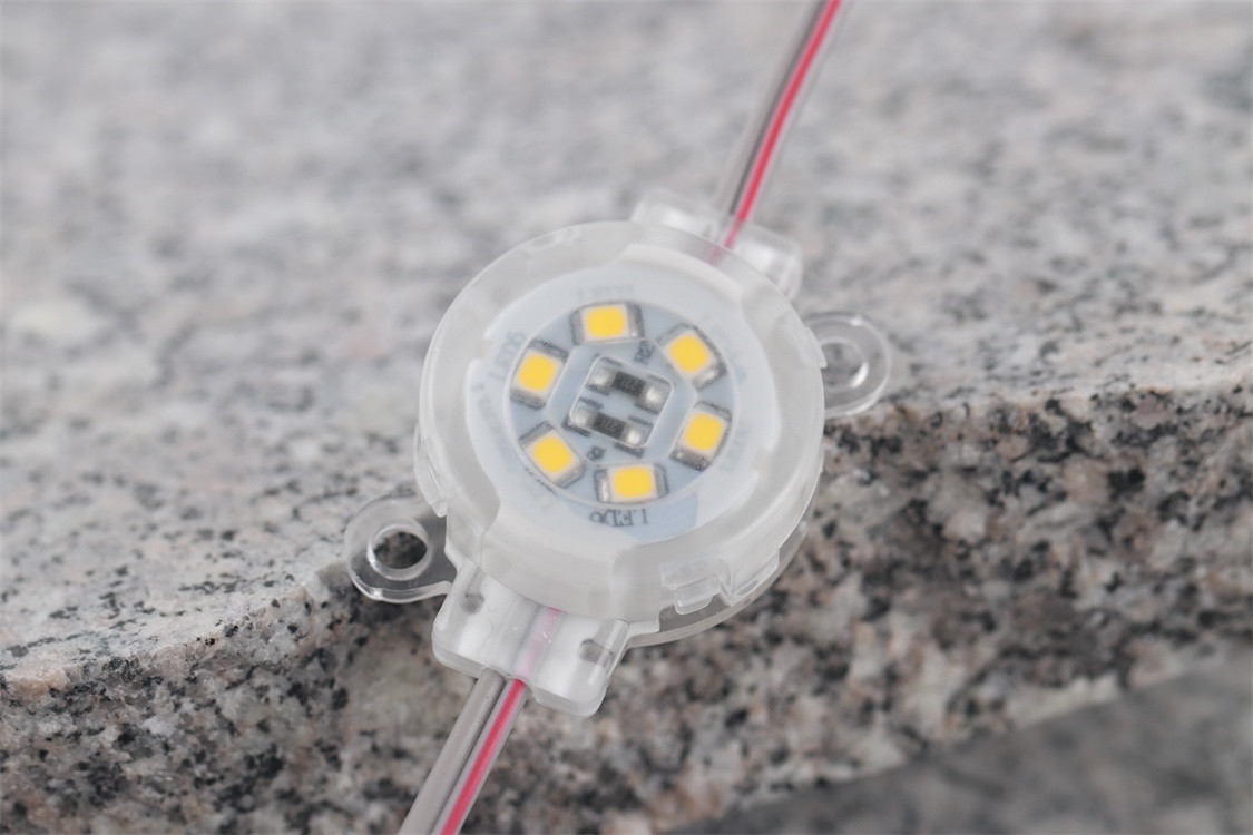0.6W DC12V Single Color LED Light Point Waterproof IP67 30mm