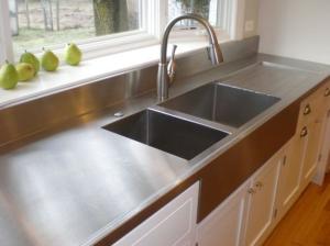 China 201 304 stainless steel plain sheet for countertop wholesale