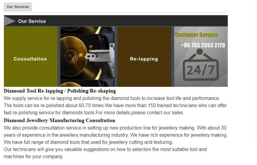 Making Circle Effect CNC Diamond Tools