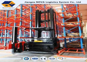 China Cold Rolled Steel Narrow Aisle Racking Systems With Powder Coating Finishing wholesale