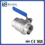 1.0''-6.0" Port Size Mirror Polished Stainless Steel Thread Ball Valve For Water