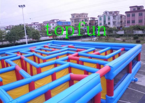 Giant Commercial Inflatable Amusement Park / Inflatable Obstacle Course,water