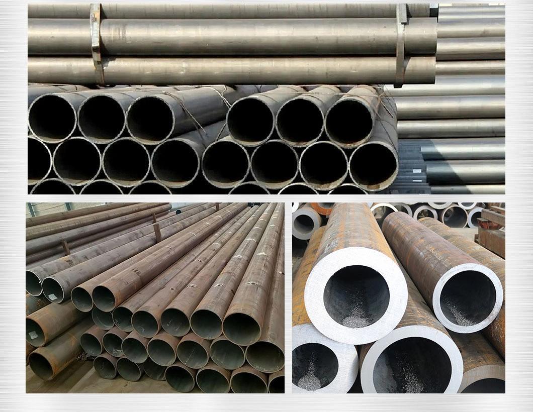 ASTM S235 S355 A36 Hot Rolled Ss400 8 Inch 9 Inch 10 Inch Carbon Steel Pipe Tube