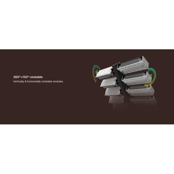 Meanwell IP65 High Power LED Flood Light With Windload Resistance