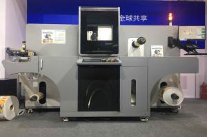 China Foil Stamping Varnishing Label Printing Enhancement Machine 288mm Width wholesale