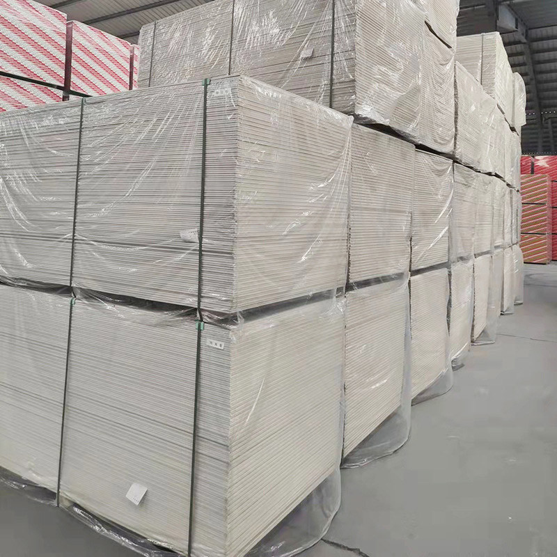 9.5mm Gypsum Plaster Boards 4x8' Mildew Resistance Plasterboard For Drywall Partition Wall