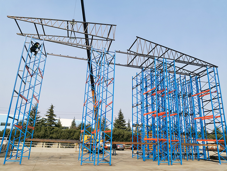 Long-lasting Warehouse Organization with Corrosion Protection Prefabricated Shelves