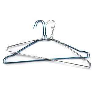China Dry Cleaning Disposable Laundry 2.2mm Galvanized Wire Hangers wholesale