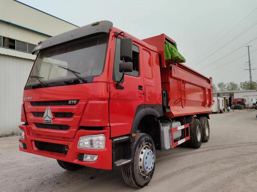 HOWO 6*4 The Lowest Price U-Type Tipper Truck Construction Dump Trucks for Sale