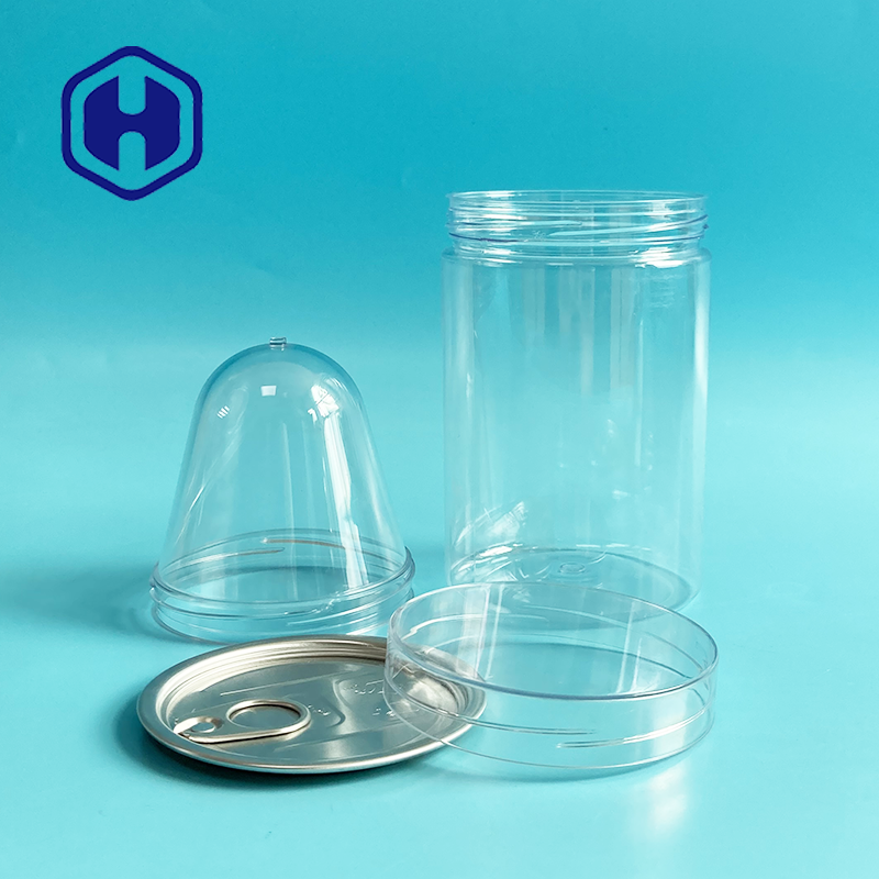 300# Plastic Easy Open Can PET Bottle Preform With Screw Lid