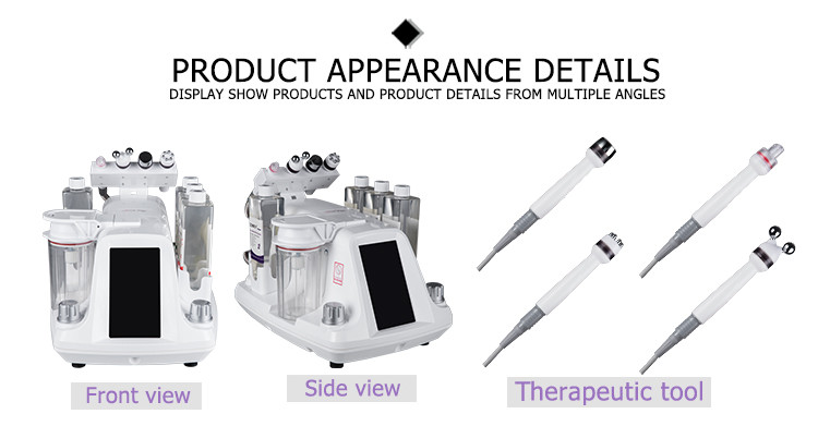 professional black hydro dermabrasion hydrafacial oxygen jet capsules facial korea aqua peel machine