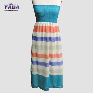 China Off shoulder chiffon maternity stripe plus size women womens t shirt dress ladies summer dresses with low price wholesale