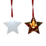Sublimation Christmas Gifts Supply Double Sided Aluminum Sublimation Christmas