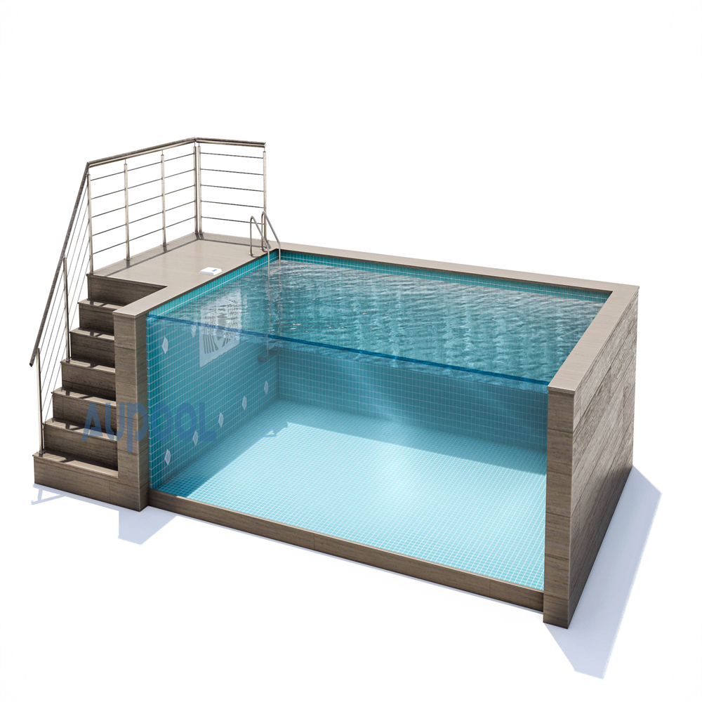 AP-2000 Prefabricated Pool for Above Ground Swimming in 20Ft 40Ft Shipping Container
