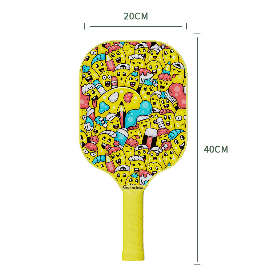 Gender-Neutral Carbon Fiber Pickleball Paddles Set Glass Fiber Pik Ball Outdoor Sports