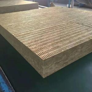 China Rockwool Absorption Panel , Mineral Wool Insulation For Soundproofing wholesale