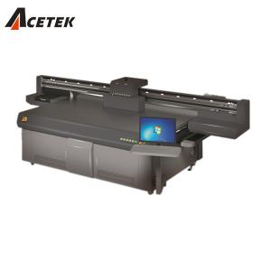 China Acetek 2513 UV Flatbed Printing Machine With Ricoh Gen5 Gen6 Printhead wholesale