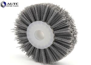 China Abrasive Rotary Steel Wire Brushes Rotary Tool Wire Brush Hdpe Plate Material Rotary Grinding Nylon Abrasive Brush wholesale