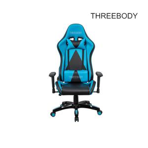 China Racing Style High Back PU Leather Office Gaming Chair Ergonomic Style Swivel Chair Headrest Lumbar Support wholesale