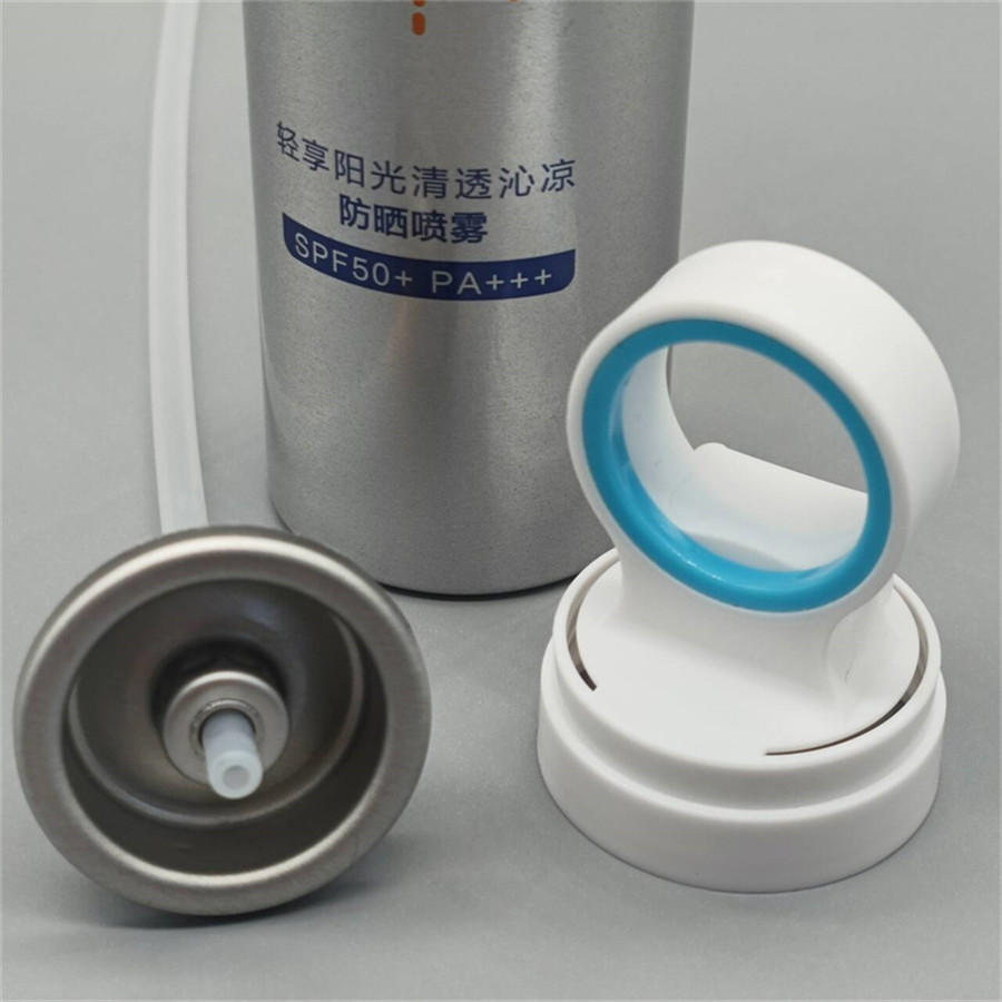 Innovative Sunscreen Spray Pump Valve for Photographers with Quick-Drying Feature