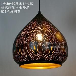 China Southeast Asian Retro Vintage Hand Carved Pendant Lights for Living Room Lampshade Pendant light(WH-DC-46) wholesale