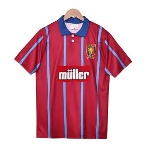 China Aston Villa 1993-1995 Home Retro Football Jersey Classic Fan Edition Custom wholesale