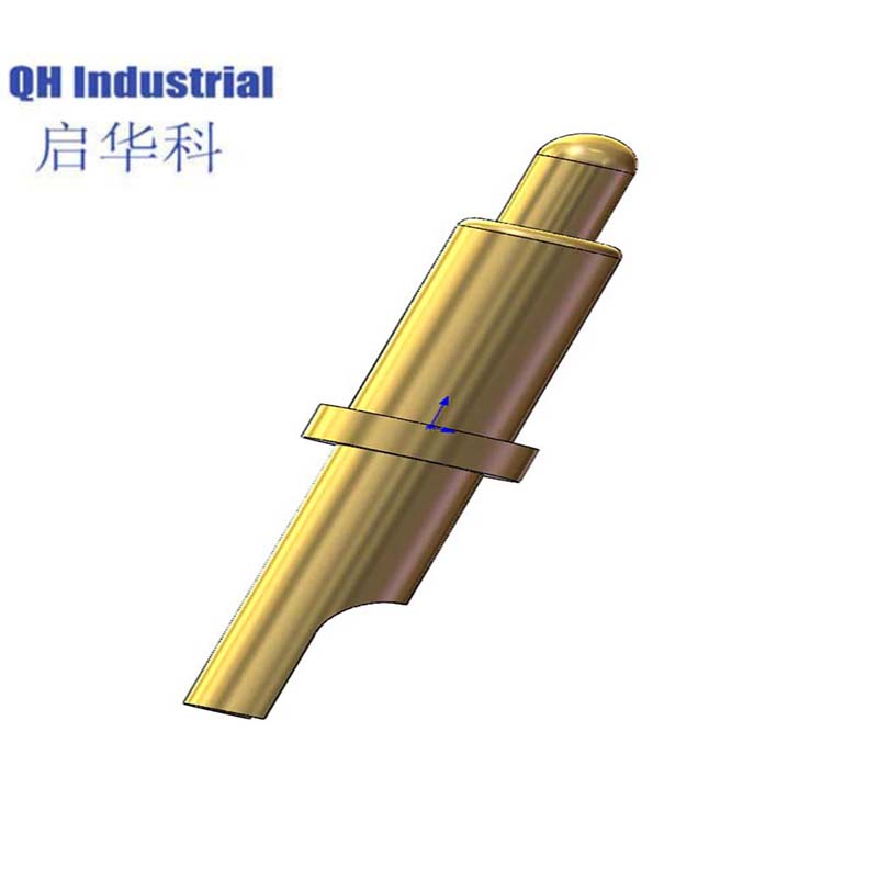 Soler Cup 5.0mm LengthCustomized PCB Electronic Products Current Signal Mobile Phone Battery Single Head RF Pogo Pin