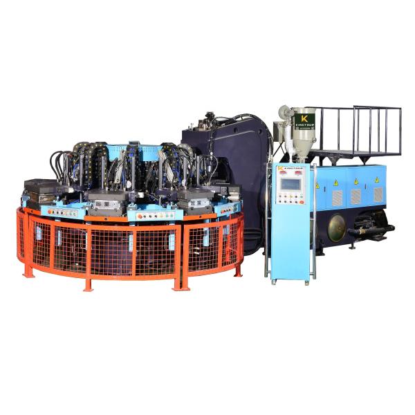 Automatic Shoe Sole Making Machine 8 Station / 10 Station TPR Sole Moulding Machine