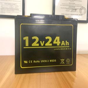 China IP65 3000 Times 12v24ah Lifepo4 Lithium Battery FOBERRIA wholesale