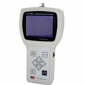 China Rechargeable Li Ion Battery Ft3 M3 Handheld Particle Counter wholesale