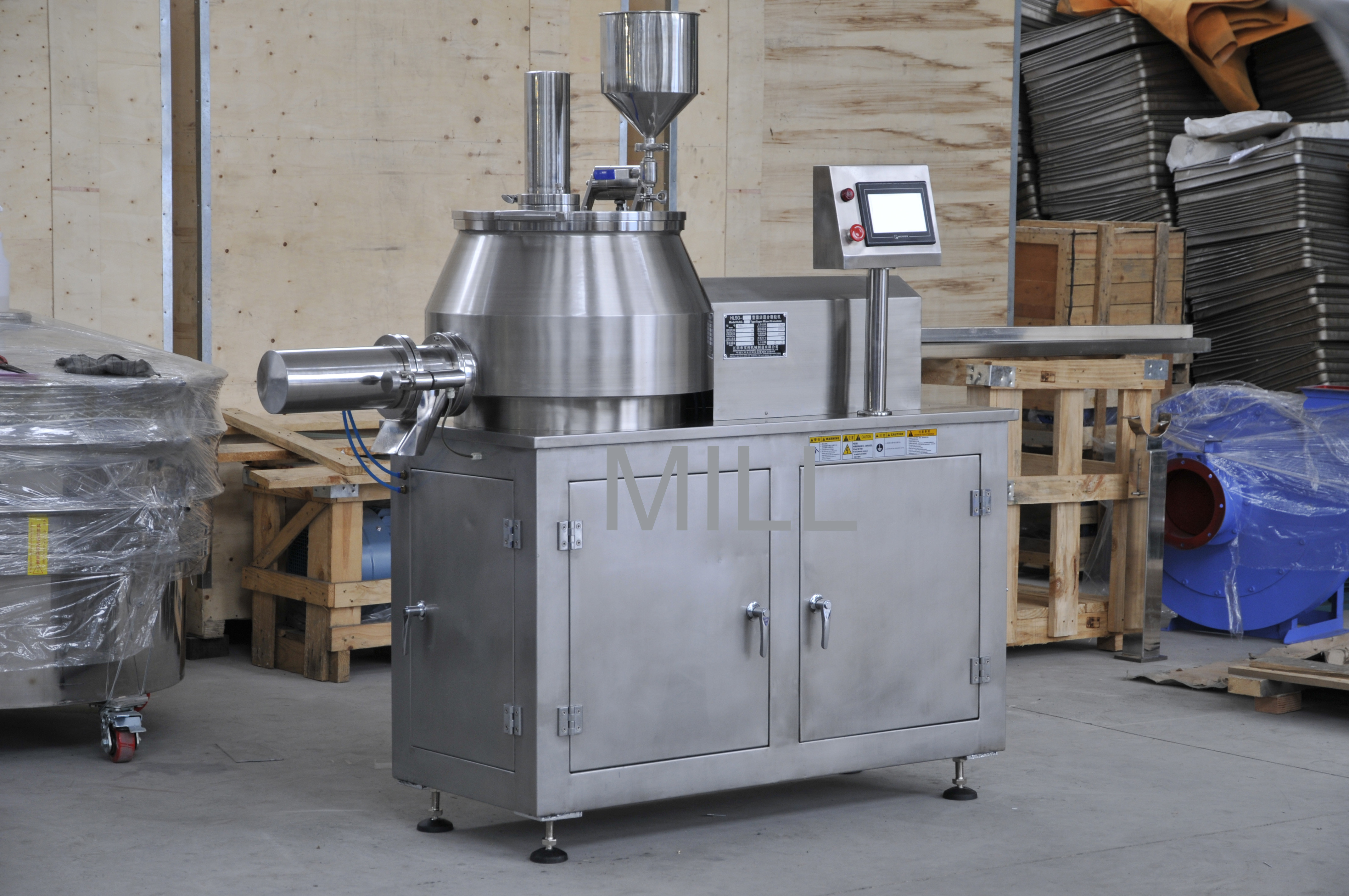 Double Speed Motor 100L Pharma Granulation Machine