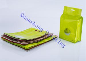 China Waterproof Zipper Storage Bags For Dried Fruits / Nuts / Snacks Packaging wholesale