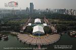 Self - Cleaning 15x40m Movable Garden Party Marquee / Outdoor Event Canopy