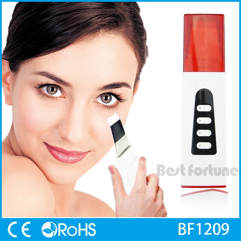 Face Lift Labelle Skin Spatula Ultrasonic Operation System With EMS Pad
