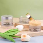 Cosmetic Plastic Cream Jars Hot Stamping Amber Glass Jars 120ml