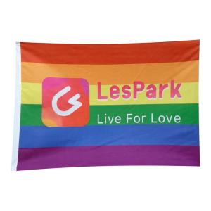 China Gay Pride Rainbow LGBT Flag For Festival Party Celebration Decoration wholesale