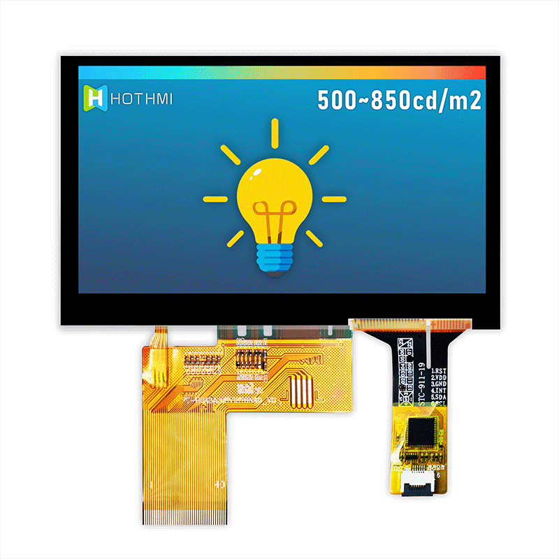 800x480 4.3 Inch TFT LCD Display Module Capacitive Touch Screen Module Pcap Monitor