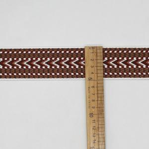 China 5cm Width Polyester Jacquard Webbing Straps For Handbag wholesale