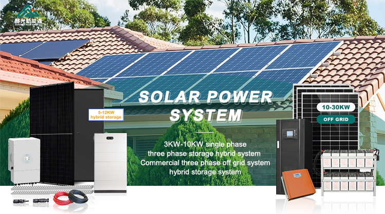 Roof Mounting Pv Hybrid Solar Home System Hybrid Solar Battery System