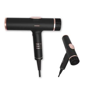 China Brushless Negative Ion Dryer 1200w 110000 Rpm Black Hair Dryer wholesale