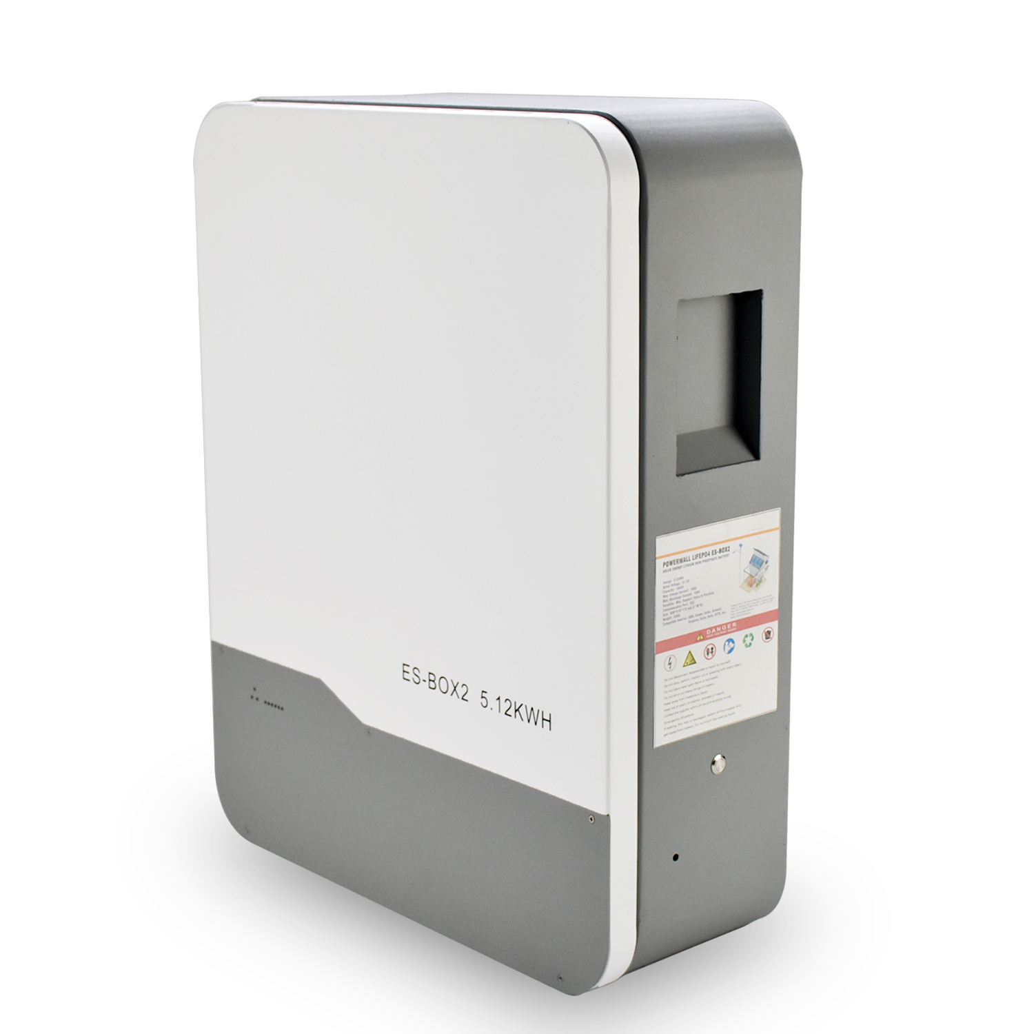 Affordable Wall-Mounted LiFePO4 Battery for Home Storage System 100Ah/200Ah Capacity