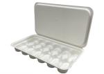 White Color Sustainable Bagasse Coffee Tray Box Non-Toxic And Safe For Food