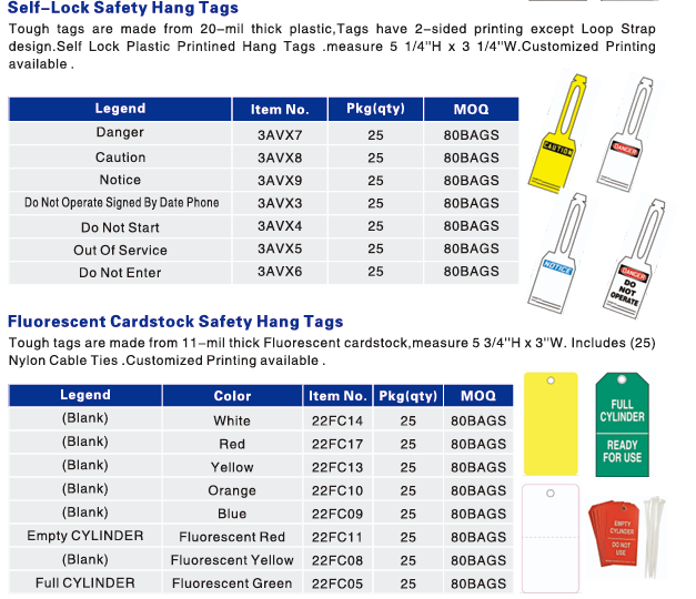 Custom White Pvc Hang Tags Blank Waterproof Hanging Tags