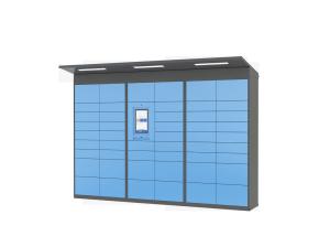 China Mail Post Outdoor Pack Station Intelligent Supermarket Locker wholesale