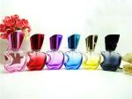 perfume glass bottle 100ml recycled glass bottles black blue red pink green cap