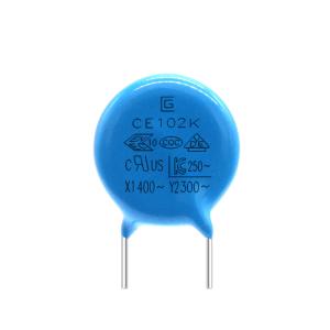 China 10pF -10000pF 300VAC Safety Capacitors Compact structure wholesale